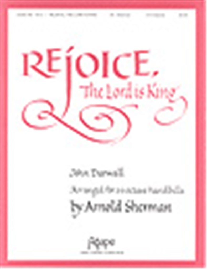 Rejoice, the Lord is King